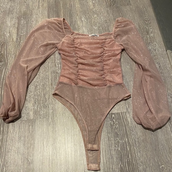 Fashion Nova Tops - Long Sleeve Bodysuit